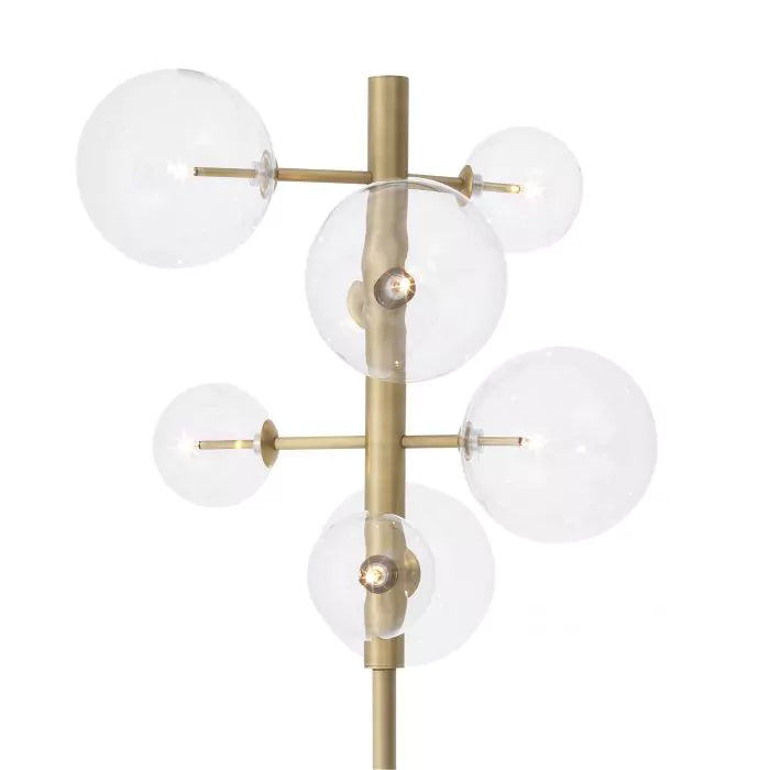 Eichholtz Argento Floor Lamp in Antique Brass Finish