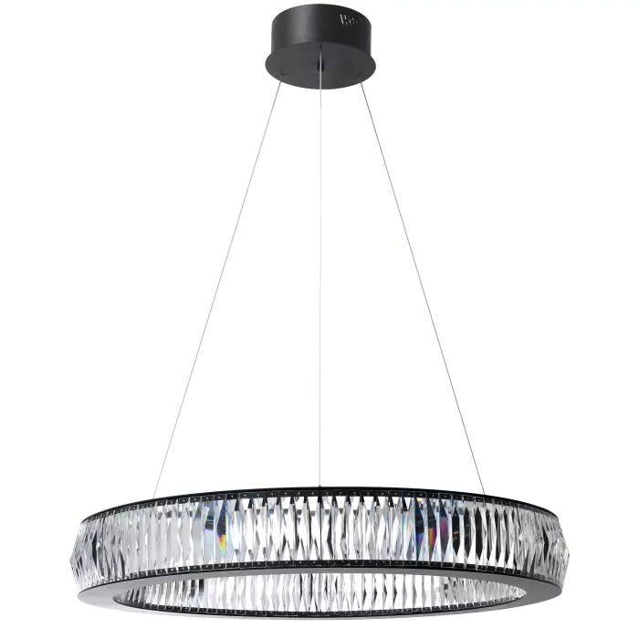 Eichholtz Vancouver Large Chandelier in Black Finish