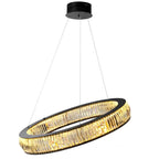 Eichholtz Vancouver Large Chandelier in Black Finish