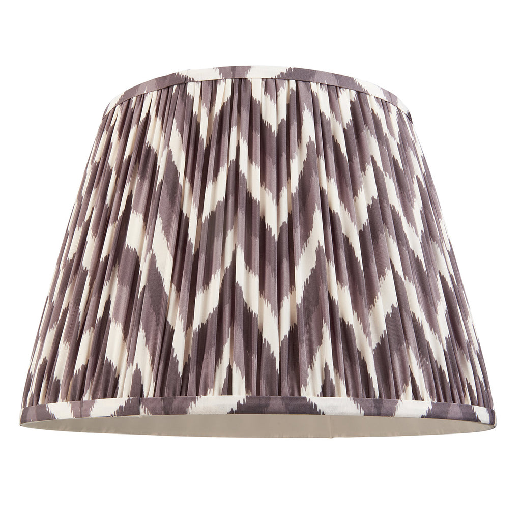 Endon Carnaby & Zigzag 40cm Floor Lamp Satin Almond White Paint