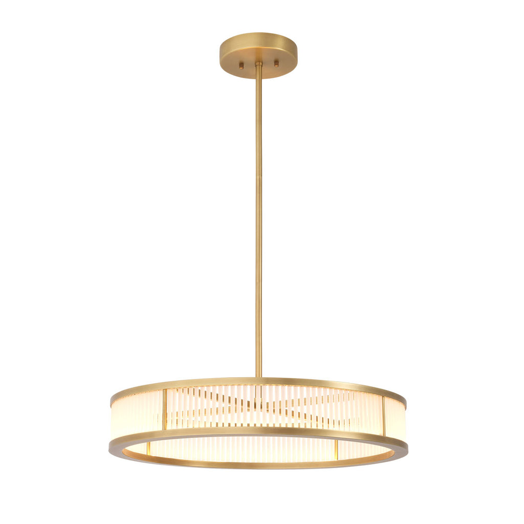 Eichholtz Thibaud 70 cm LED Pendant Light in Antique Brass Finish