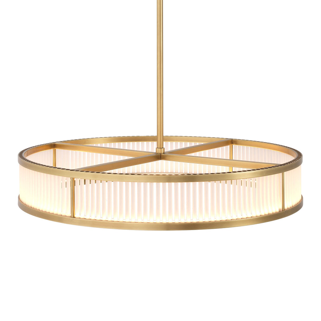 Eichholtz Thibaud 70 cm LED Pendant Light in Antique Brass Finish