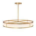 Eichholtz Thibaud LED Pendant Light in Antique Brass Finish
