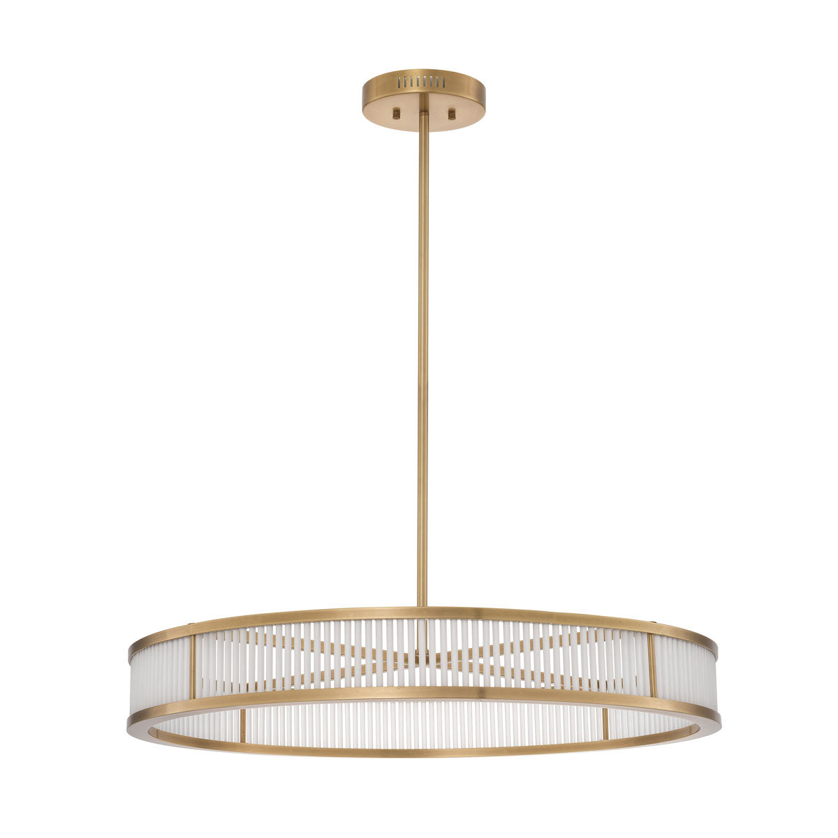 Eichholtz Thibaud LED Pendant Light in Antique Brass Finish