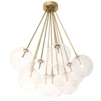 Eichholtz Molecule Ceiling Light in Antique Brass Finish