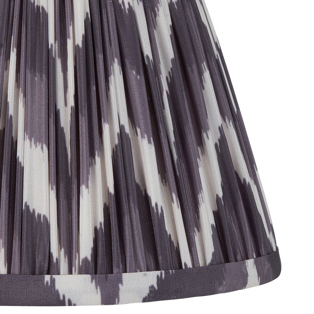 Endon Carnaby & Zigzag 20cm Wall Light Satin Marlin Blue Paint