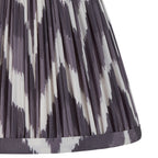 Endon Carnaby & Zigzag 20cm Wall Light Satin Marlin Blue Paint
