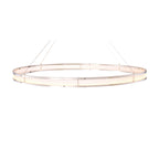 Eichholtz Damien Extra Large Pendant Light in Nickel with Frosted Glass