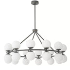 Eichholtz Hutchinson Chandelier in Bronze Highlight Finish