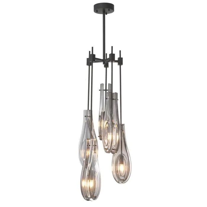 Eichholtz Bellano Large Chandelier in Bronze Highlight Finish