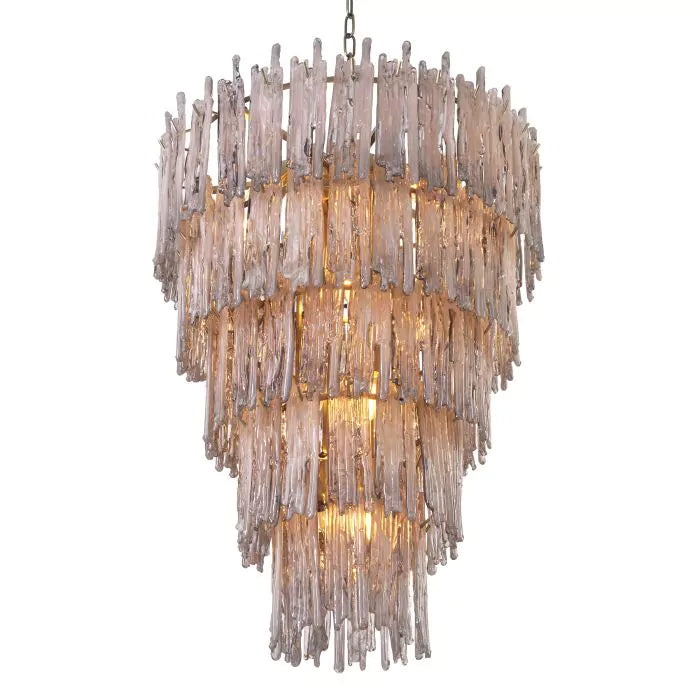Eichholtz Saint Roch Large Chandelier in Brushed Brass Finish
