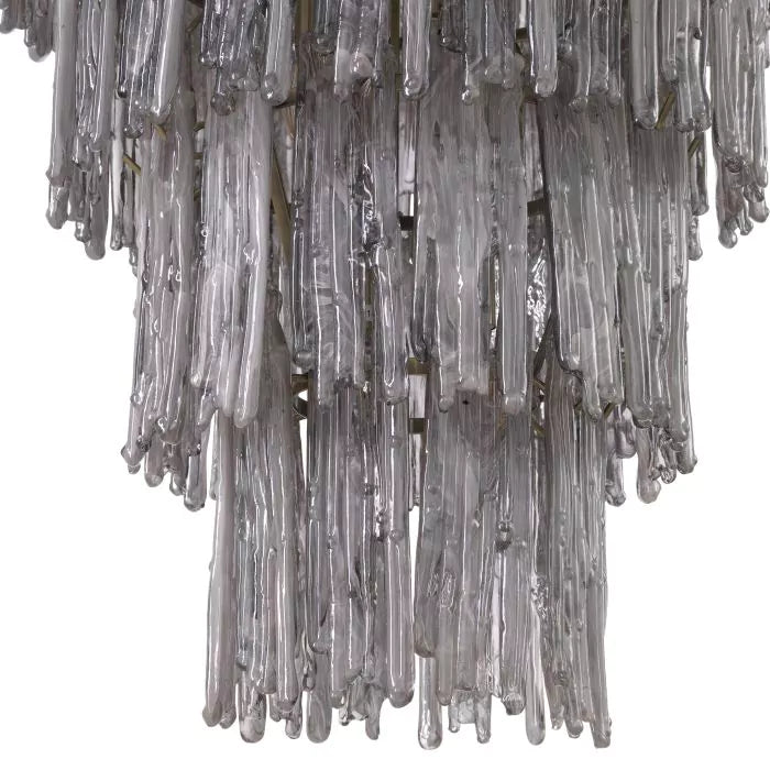 Eichholtz Saint Roch Large Chandelier in Brushed Brass Finish