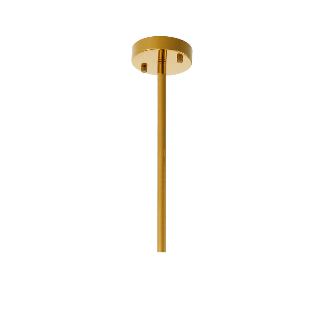 Eichholtz Pearl Single Pendant Light in Bronze with Alabaster Shade