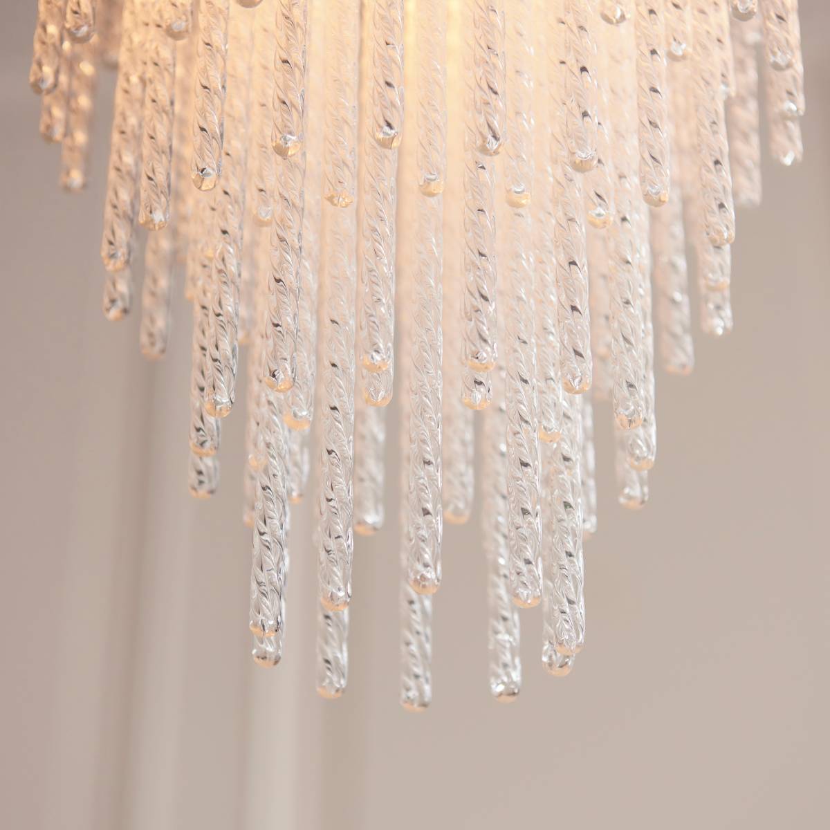 Endon Anistoria Pendant Light Brushed Aged Brass and Clear Glass Shade