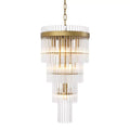 Eichholtz Yara Small Chandelier in Antique Brass Finish