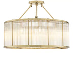 Eichholtz Bernardi Large Ceiling Light in Antique Brass Finish
