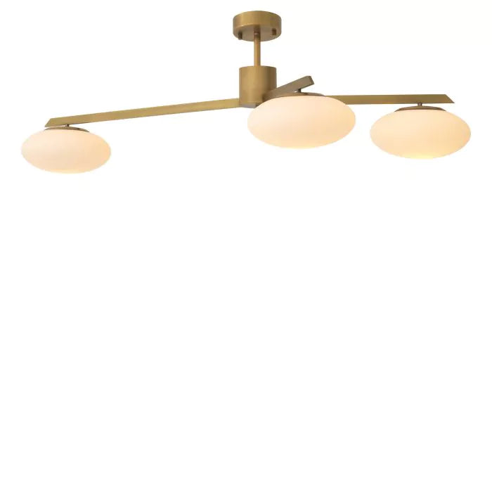 Eichholtz Evergreen Small Chandelier in Antique Brass Finish