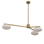 Eichholtz Evergreen Small Chandelier in Antique Brass Finish
