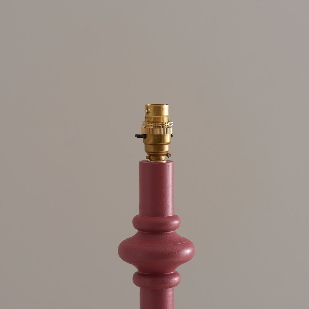 Endon Carnaby & Zigzag 35cm Floor Lamp Satin Pink Clay Paint