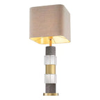 Eichholtz Cullingham Table Lamp in Grey Marble with Shade