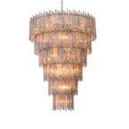 Eichholtz Saint Roch Extra Large Chandelier in Brushed Brass with Smoke Glass