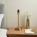 Endon Rise Table Lamp Vintage Brass Finish