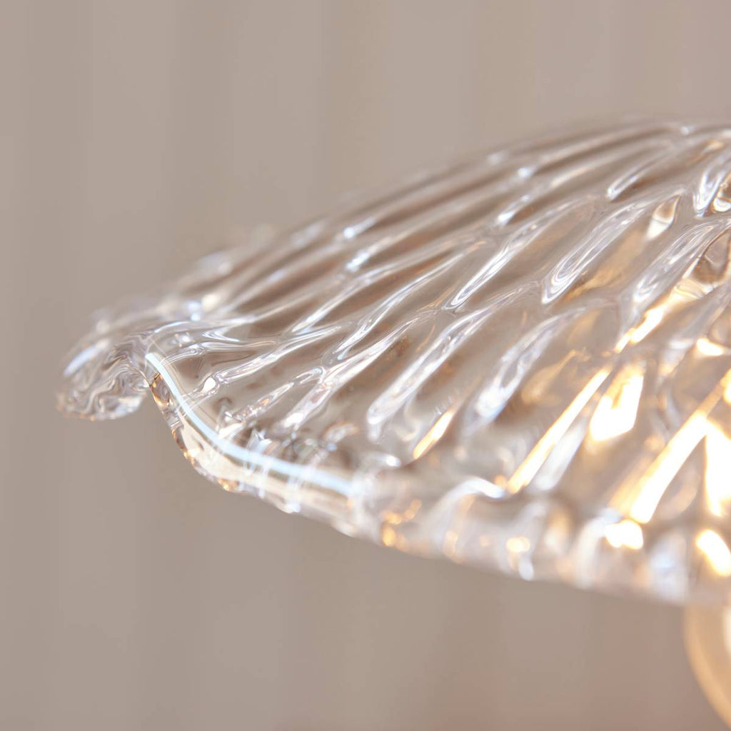 Endon Orchid Easyfit Clear Glass Shade for Pendant