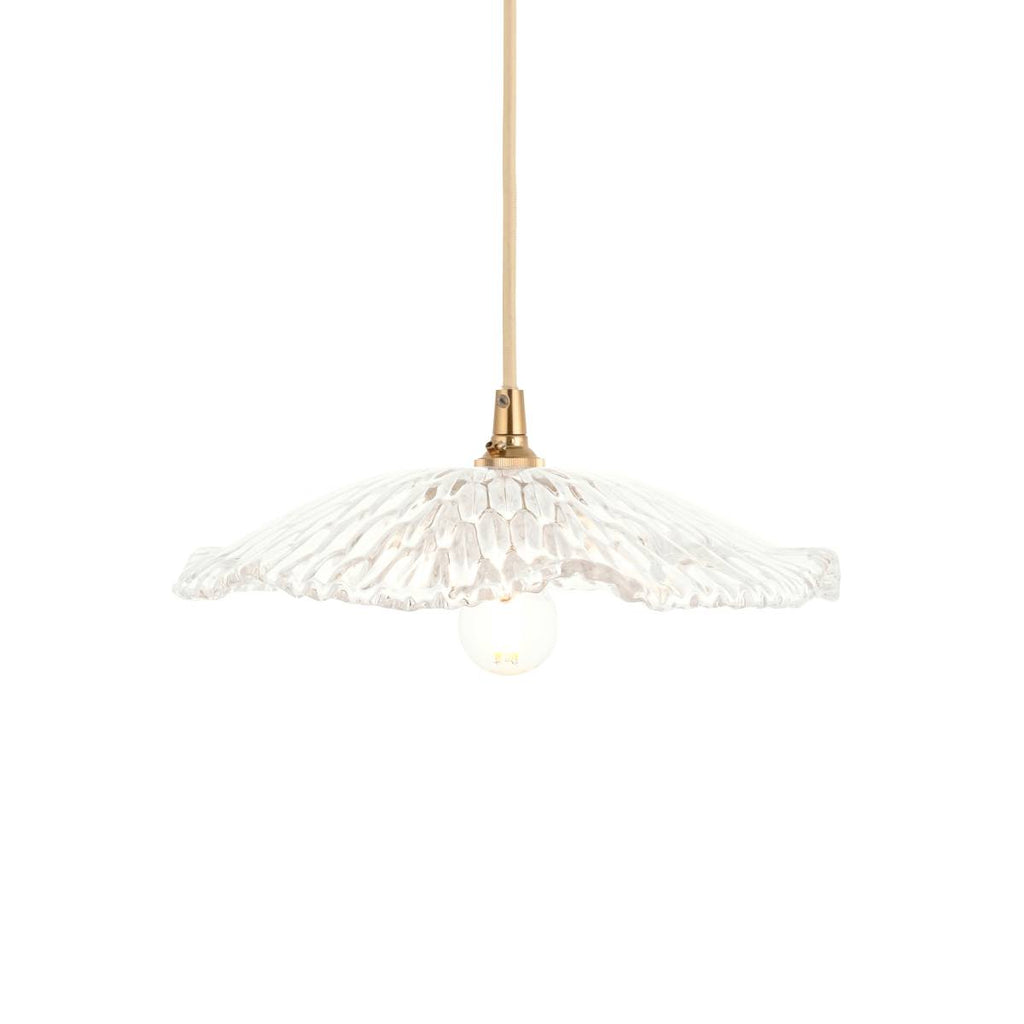 Endon Orchid Easyfit Clear Glass Shade for Pendant