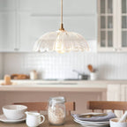 Endon Carnation Easyfit Clear Glass Shade for Pendant