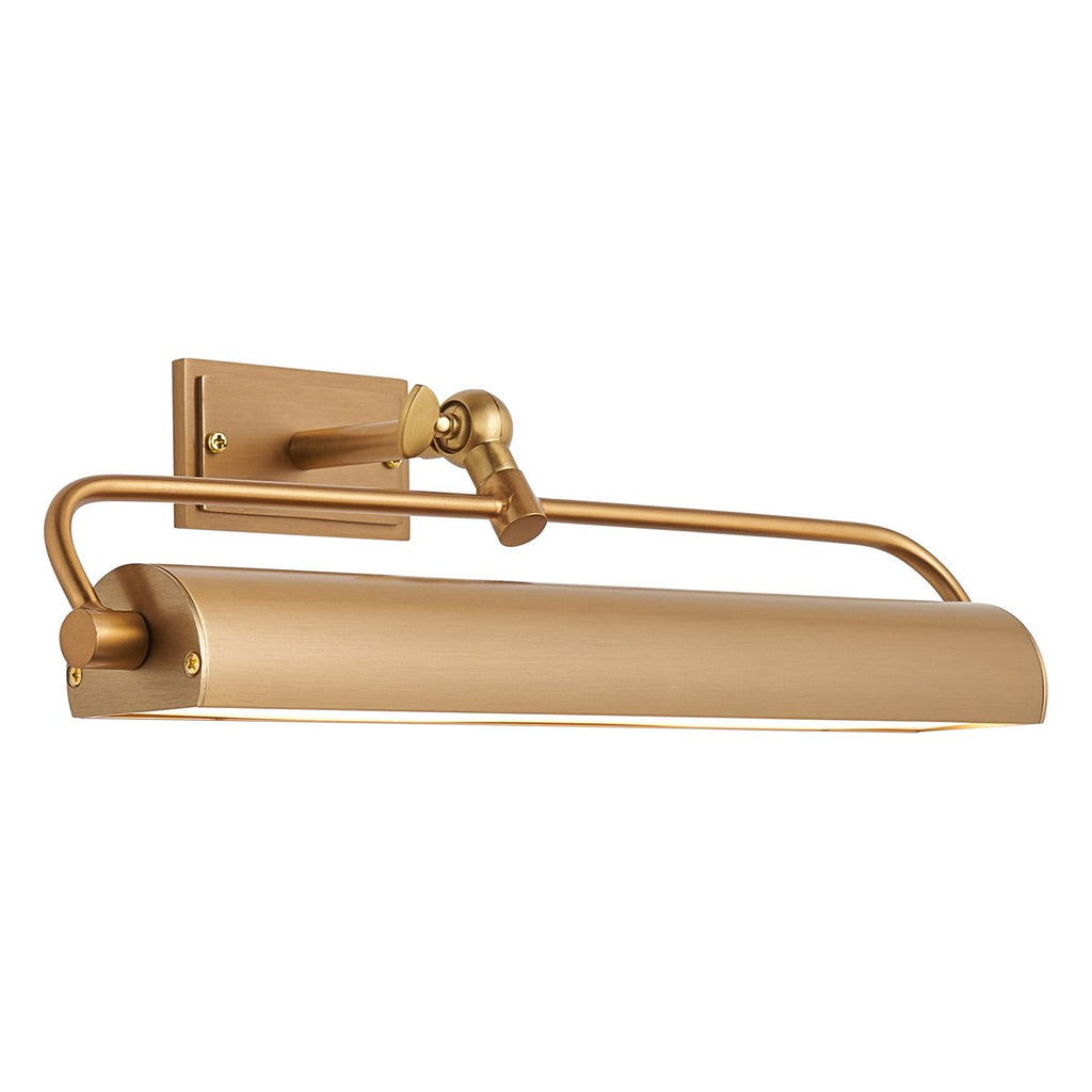 Endon Nantes Rechargeable Picture Light in Warm Brass