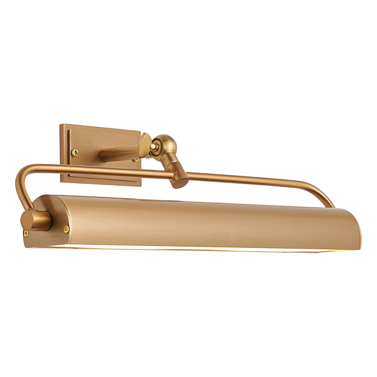 Endon Nantes Rechargeable Picture Light in Warm Brass