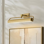 Endon Nantes Rechargeable Picture Light in Warm Brass