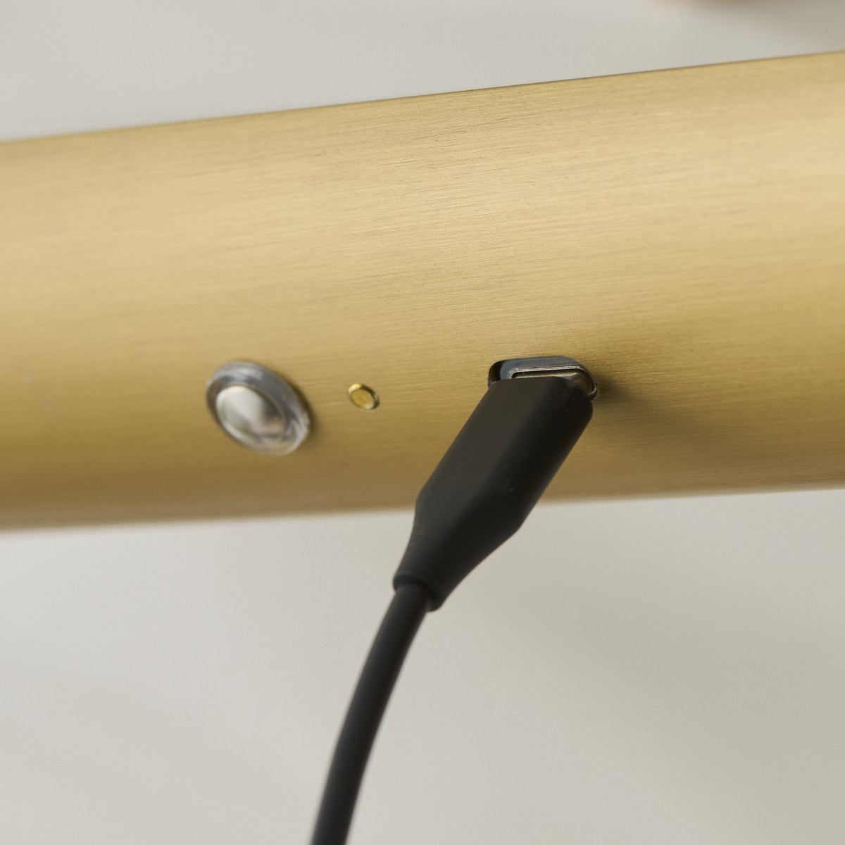 Endon Nantes Rechargeable Picture Light in Warm Brass