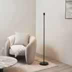 Endon Arlo Floor Lamp Base in Matt Black