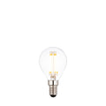 Endon E14 LED Filament Golf 4 Watt Warm White Clear Glass Non-Dimmable