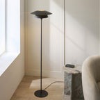 Endon Lyon Floor Lamp in Matt Black