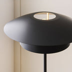 Endon Lyon Floor Lamp in Matt Black