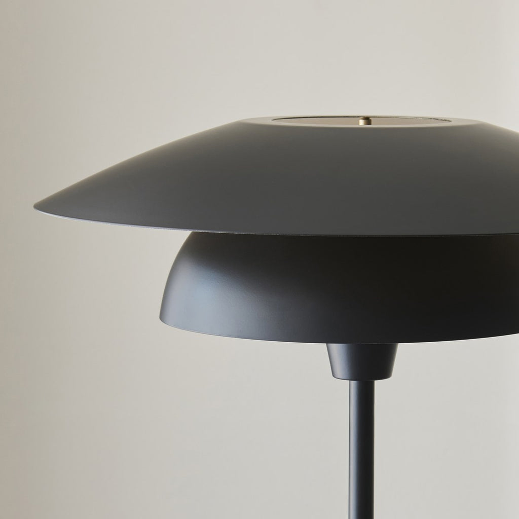 Endon Lyon Floor Lamp in Matt Black