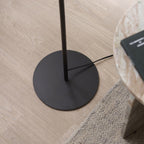 Endon Lyon Floor Lamp in Matt Black