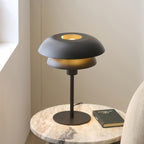 Endon Lyon Table Lamp in Matt Black