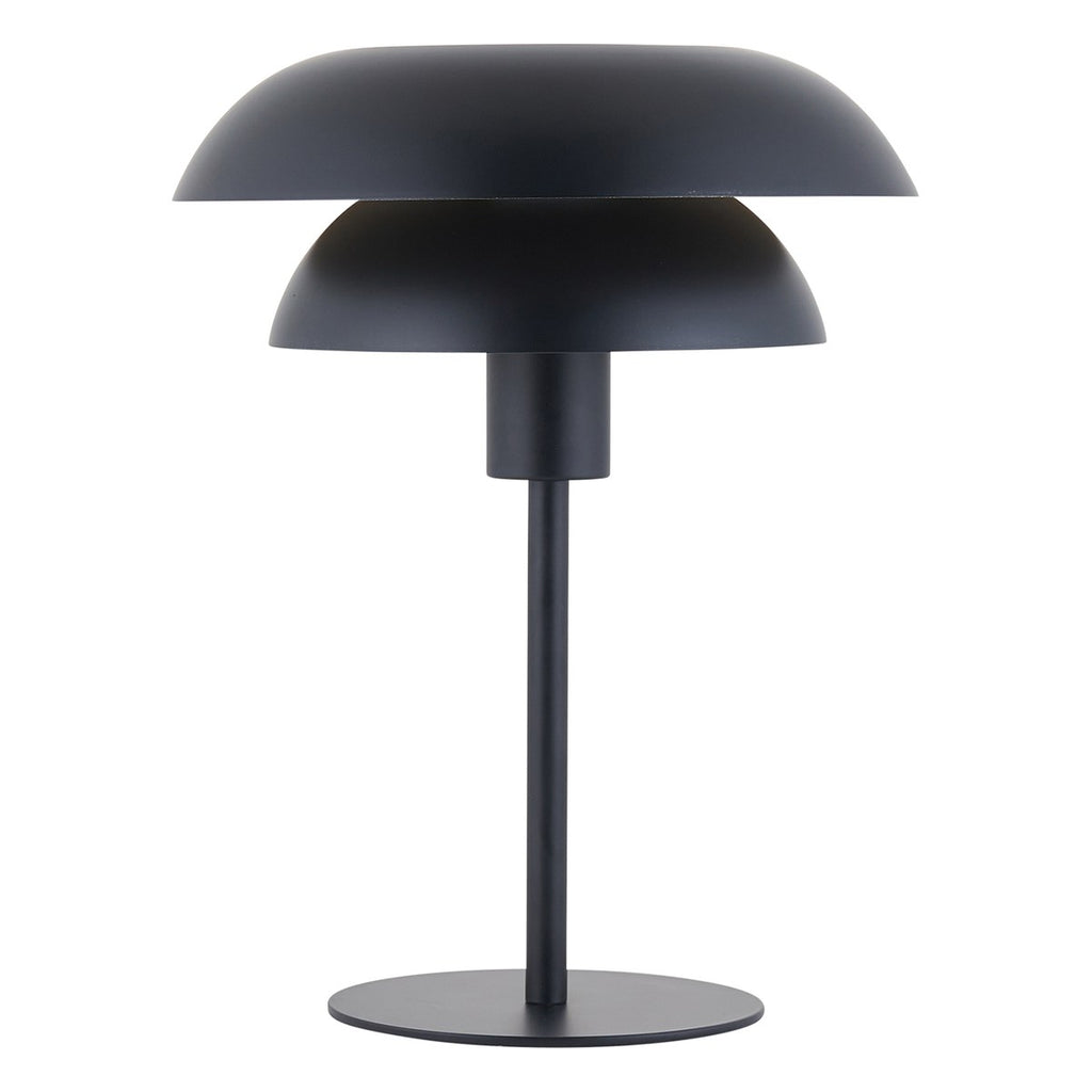Endon Lyon Table Lamp in Matt Black