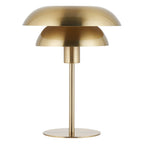 Endon Lyon Table Lamp in Satin Brass