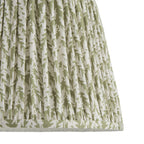Endon Leaf 35cm Tapered Lamp Shade in Herb Garden Green