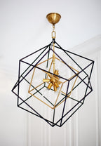 Hudson Valley Roundout 9 Light Pendant Light in Aged Brass