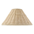 Endon Rattan 31cm Tapered Lamp Shade in Natural Rattan