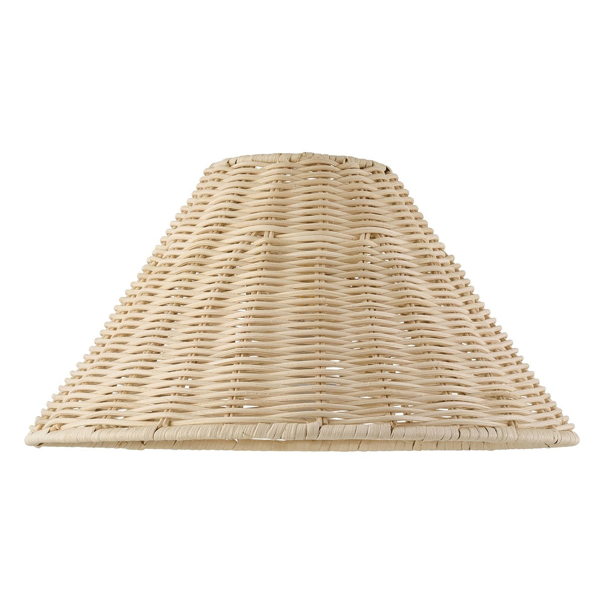 Endon Rattan 31cm Tapered Lamp Shade in Natural Rattan