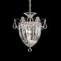Schonbek Bagatelle 3 Light Heritage Crystal Pendant Light in Antique Silver