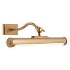 Endon Maris Rechargeable Picture Light in Warm Brass