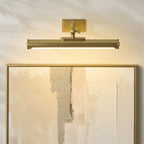 Endon Maris Rechargeable Picture Light in Warm Brass