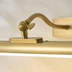 Endon Maris Rechargeable Picture Light in Warm Brass